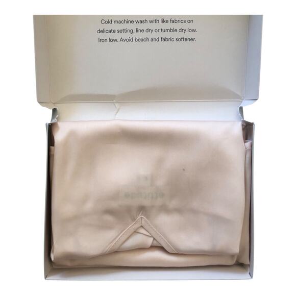 Ettitude NIB Silky Soft CleanBamboo™ Sateen Cami Oat Peachy Cream Large - Picture 12 of 16